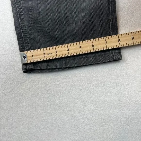 Levis 541 Jeans Mens 36x30 Black Gray Athletic Tapered‎ Mid Rise Stretch Denim - Picture 10 of 11